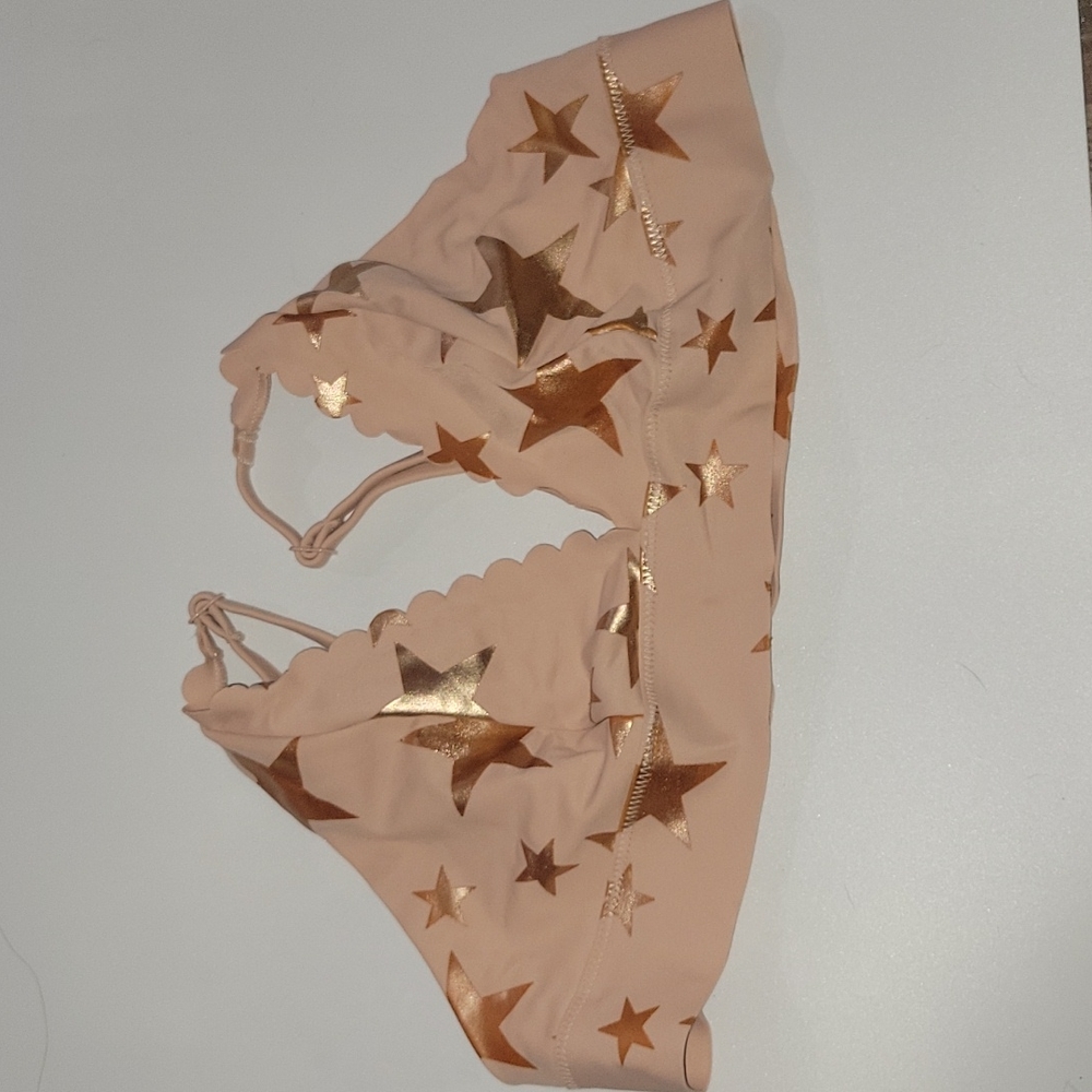 Victoria's Secret PINK Bralette Rose Gold Star